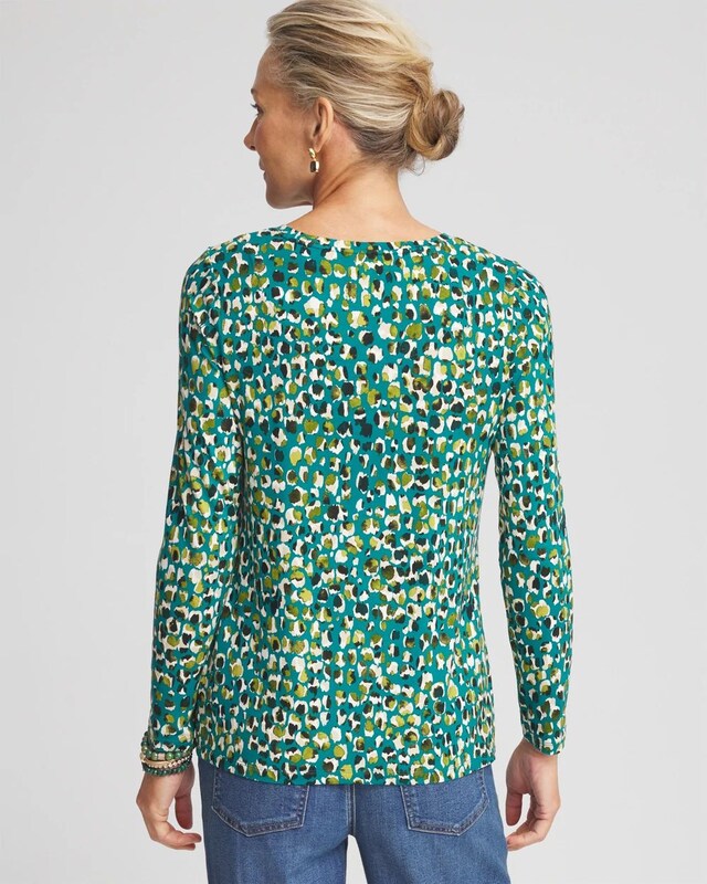 Touch of Cool Spots Layering Tee - image 3
